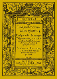 Napier's Treatise on Logarithms Poster Print by Science Source