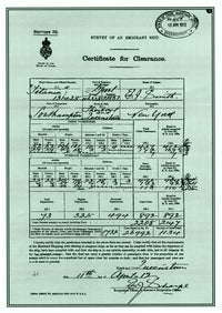 Titanic Document Poster Print showcasing historical details