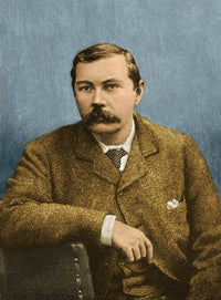 Arthur Conan Doyle Poster Print - Celebrating Scottish Author