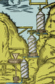 Watermill Reversed Archimedean Screw Poster Print showcasing innovative engineering design.