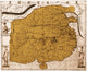17th Century Map of China Poster Print showcasing intricate cartography.