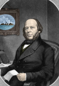 John Ericsson Poster Print celebrating the Swedish-American inventor