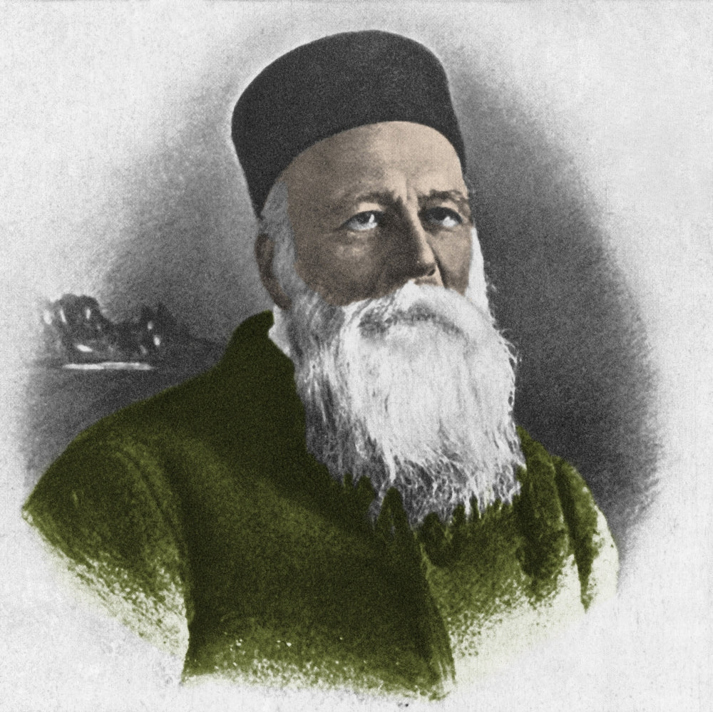 Jean Henri Dunant Swiss Humanitarian Poster Print showcasing legacy.