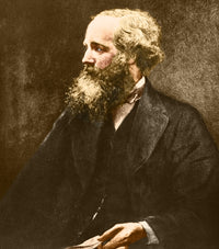James Clerk Maxwell Poster Print showcasing the Scottish physicist