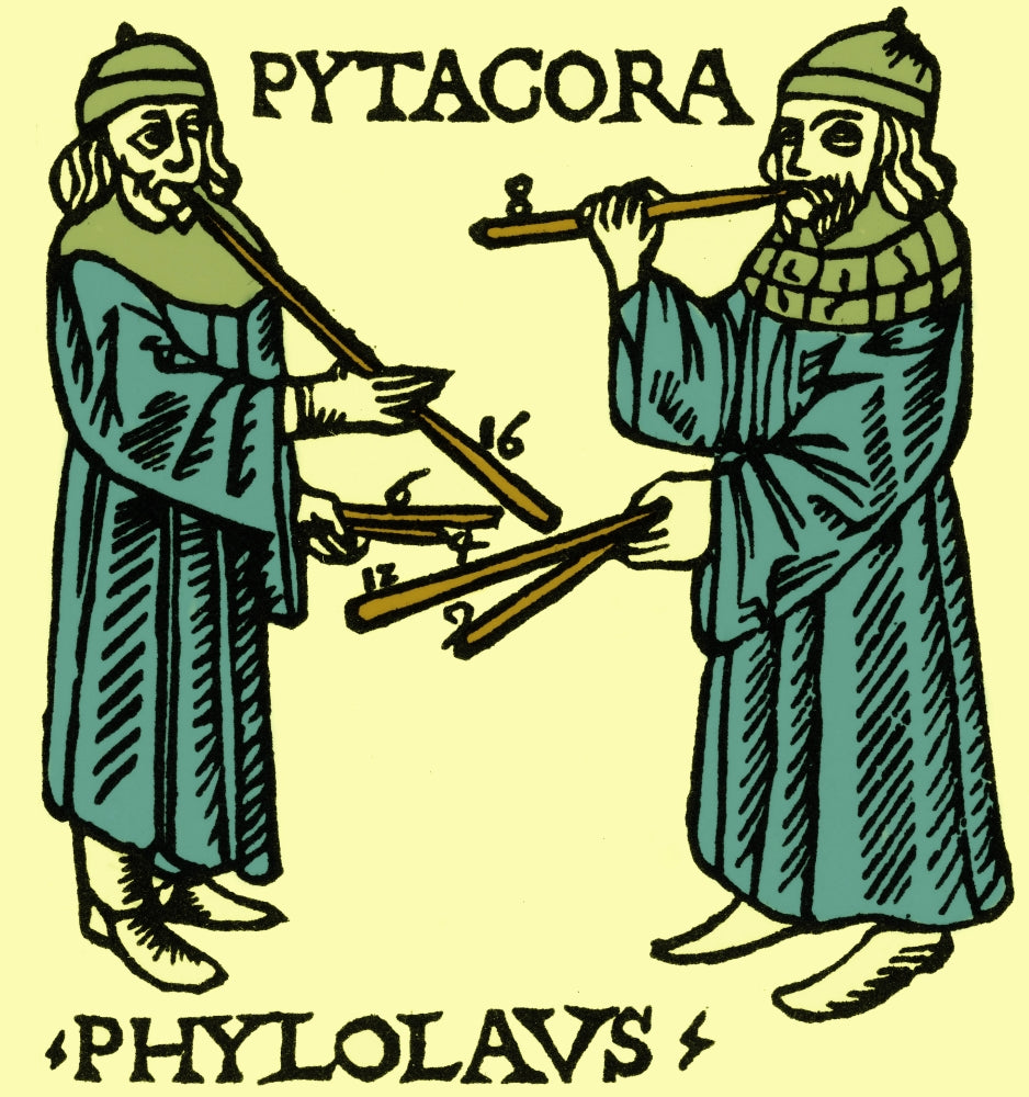 Pythagoras Ancient Greek Philosopher Poster Print
