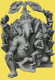Ganesha Hindu God Poster Print showcasing vibrant colors and intricate details.