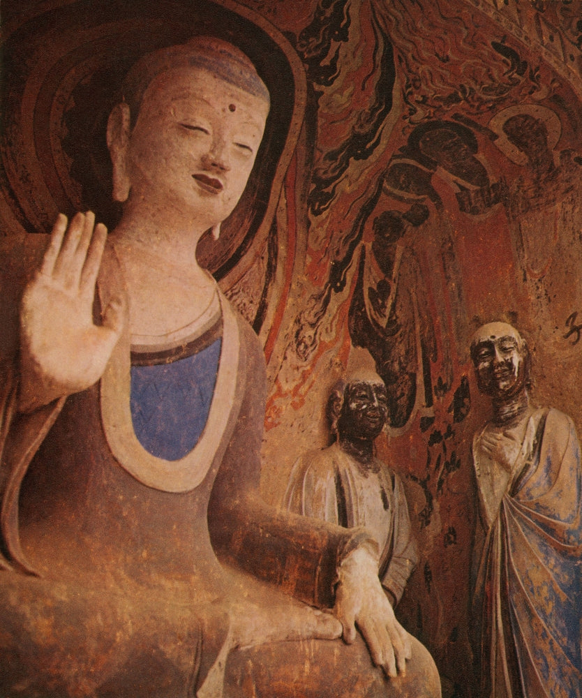 Buddha Poster Print - Traditional Chinese Artwork