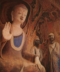 Buddha Poster Print - Traditional Chinese Artwork