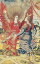 Renaissance Tapestry Detail Poster Print showcasing intricate craftsmanship.