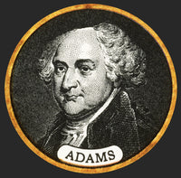 John Adams 2nd U.S. President Poster Print showcasing historical significance