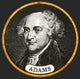John Adams 2nd U.S. President Poster Print showcasing historical significance