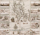 17th Century Maritime Industries Engraving Poster Print
