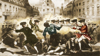 Boston Massacre 1770 Historical Poster Print