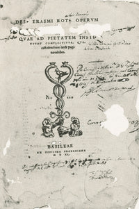 Erasmus's Complete Works Title Page Poster Print by Science Source