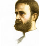 Thomas Hunt Morgan Poster Print by Spencer Sutton, showcasing the American geneticist.