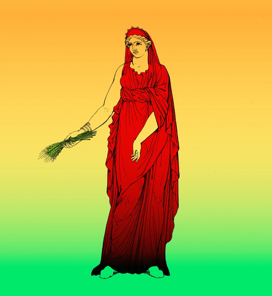 Ceres Roman Goddess Poster Print by Science Source