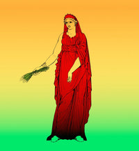 Ceres Roman Goddess Poster Print by Science Source