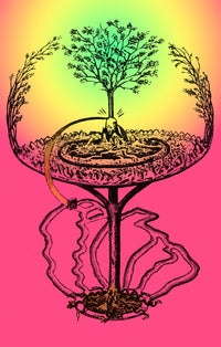 Cosmology Yggdrasil Great Ash Tree Poster Print