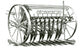 Empire Grain Drill Poster Print showcasing agricultural history.