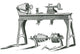 Hand Lathe Poster Print showcasing craftsmanship tools and artistry