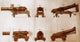 Diagrams of Canons Poster Print showcasing detailed illustrations of historical cannons.