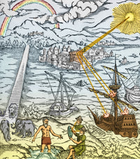 Discoveries in Optics Archimedes Heat Ray Poster Print