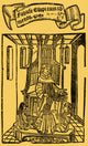 Frontispiece to Aesop's Fables Poster Print showcasing classic literature illustration.