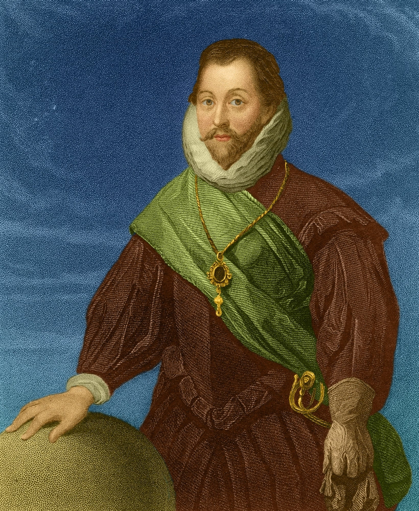 Francis Drake English Explorer Poster Print