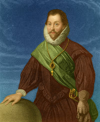 Francis Drake English Explorer Poster Print