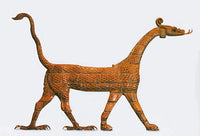 Babylonian Dragon Poster Print showcasing mythical art