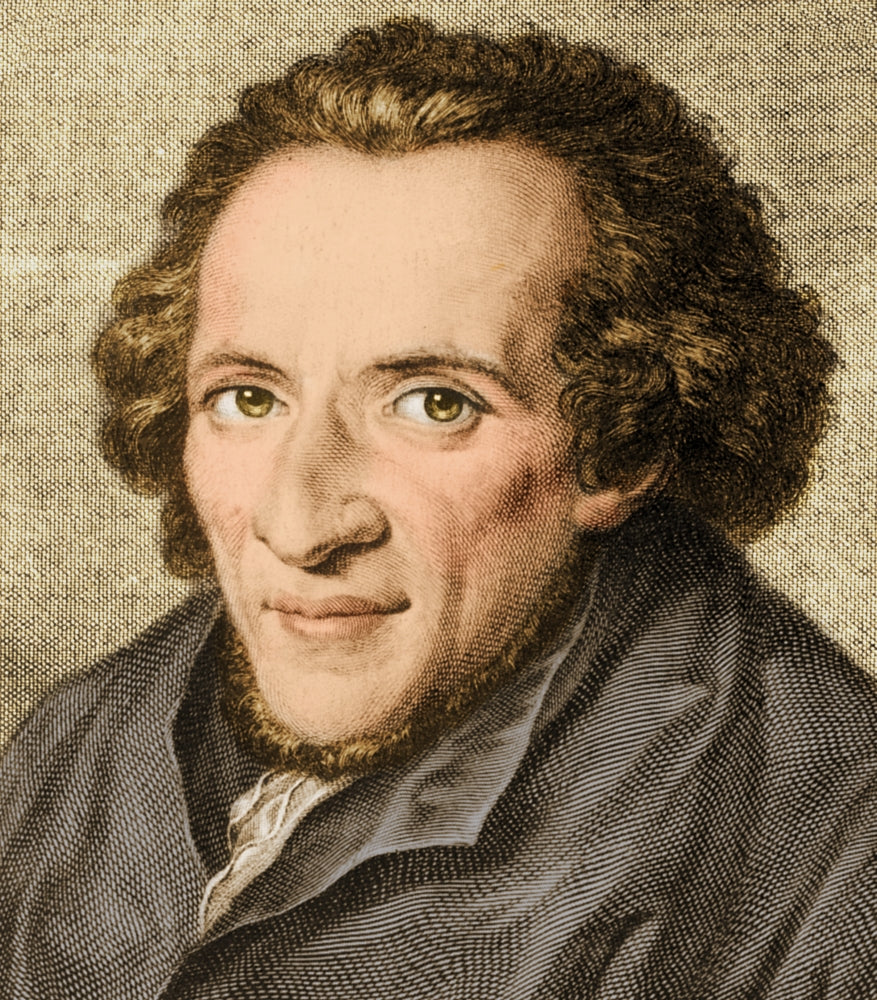 Moses Mendelssohn Poster Print - German Philosopher Artwork