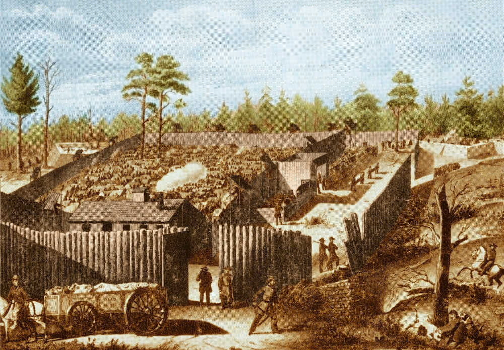 Andersonville Prison Poster Print by Science Source