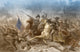 Battle of Shiloh, Charge of General Grant 1862 Poster Print