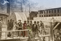 Rescue of Jane Johnson and Her Children, 1855 Poster Print
