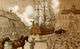 Frigate Float Poster Print showcasing a frigate bird in flight.
