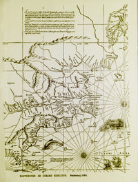 Mercator Map Poster Print showcasing classic cartography art