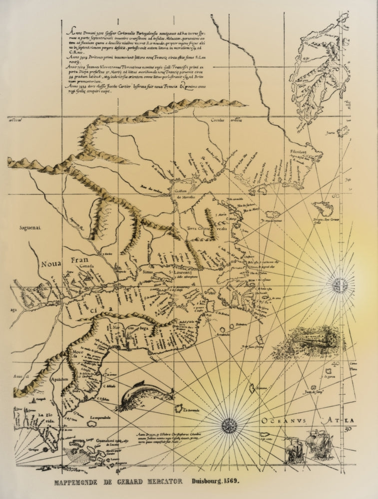 Mercator Map Poster Print showcasing the world in classic projection.