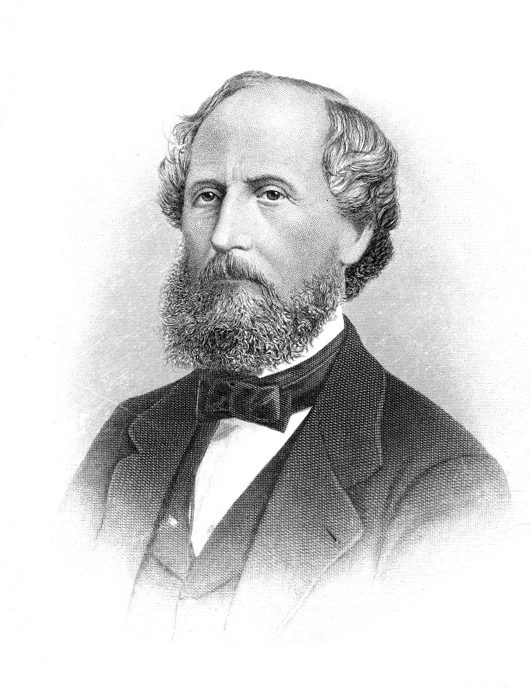Cyrus West Field Poster Print highlighting the American telecommunications pioneer