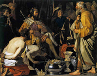 Solon, Sage of Greece, and King Croesus Poster Print