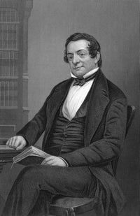Washington Irving Poster Print celebrating the iconic American author.