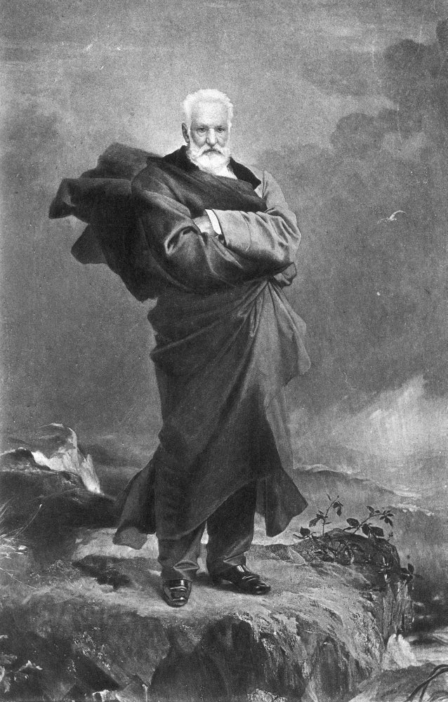 Victor Hugo Poster Print featuring French author Victor Hugo.