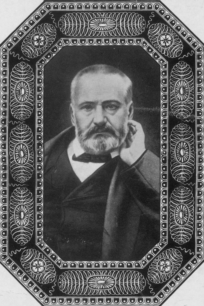 Victor Hugo Poster Print showcasing the French author