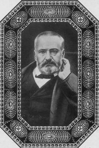 Victor Hugo Poster Print showcasing the French author