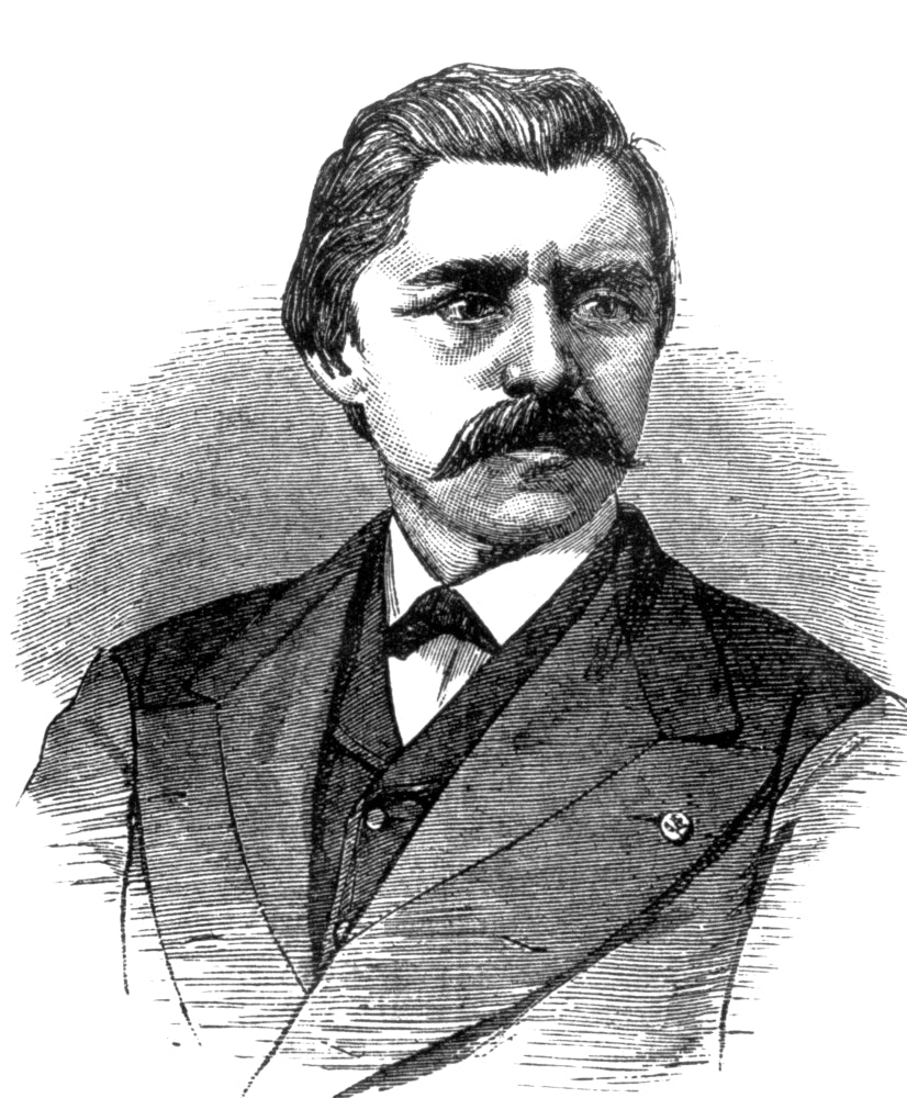 David Edward Hughes Poster Print showcasing the Welsh-American inventor's legacy.
