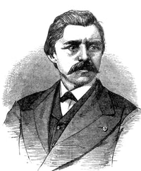 David Edward Hughes Poster Print showcasing the Welsh-American inventor's legacy.