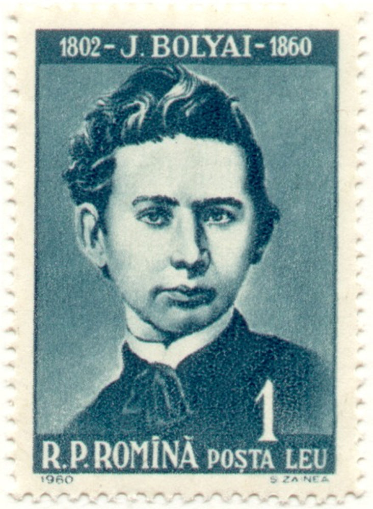 Janos Bolyai Hungarian Mathematician Poster Print