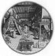 Alchemist's Laboratory Poster Print from 1595, showcasing early scientific exploration.