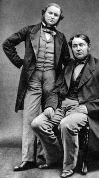 Gustav Kirchhoff and Robert Bunsen Spectroscope Poster Print