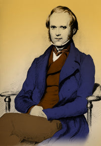 Charles Robert Darwin poster print showcasing the English naturalist's legacy.