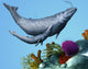Dorudon and Calf Poster Print by Spencer Sutton, showcasing prehistoric marine life.